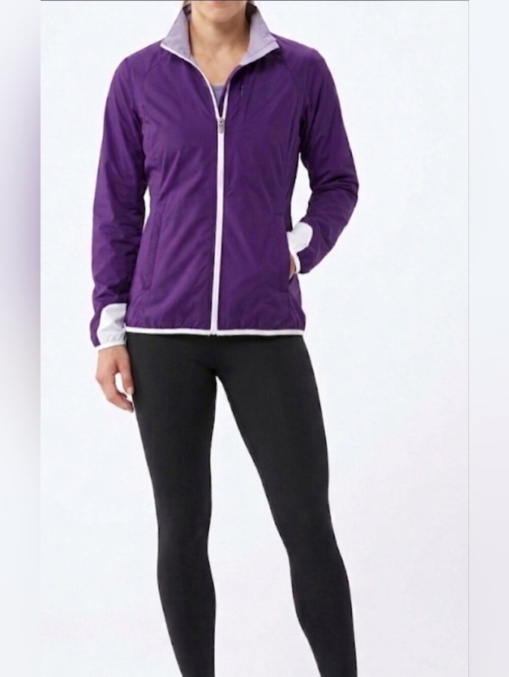Rei Lightweight Purple Jacket Womens Small